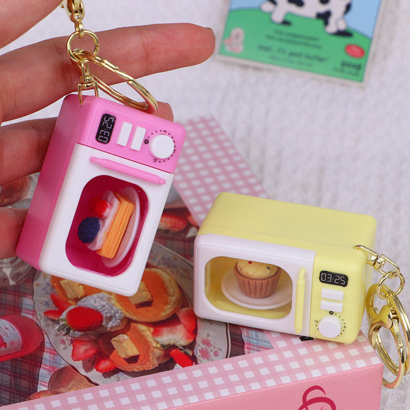 Mini Microwave Keychain
