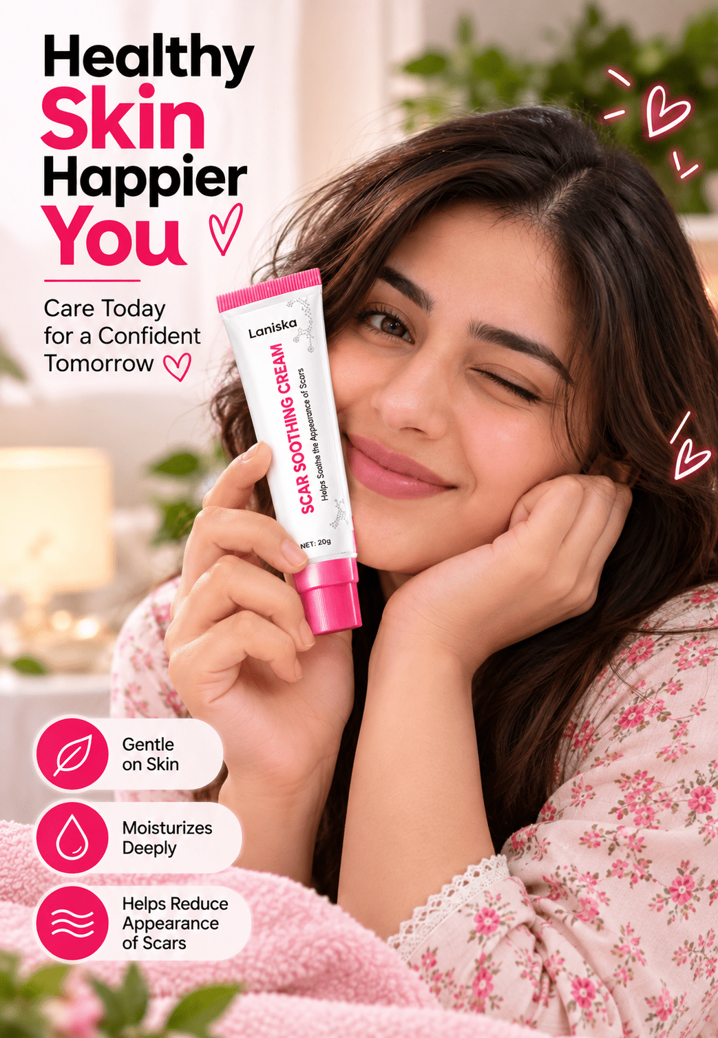 Scar Soothing Cream For Surgical Scars & Skin Repair