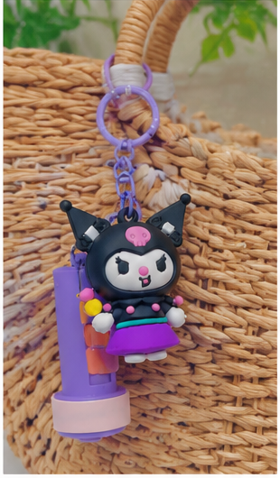 Kuromi projector keychain