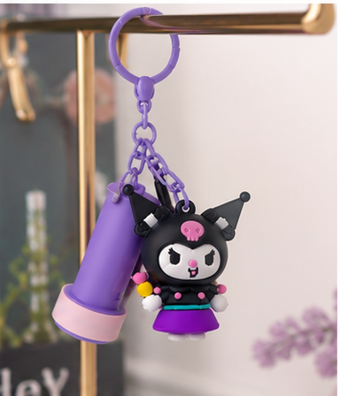 Kuromi projector keychain