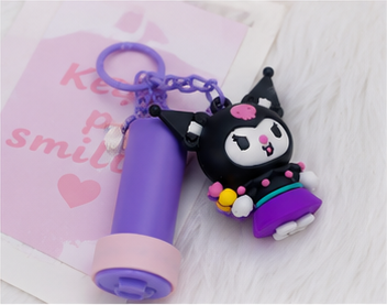 Kuromi projector keychain