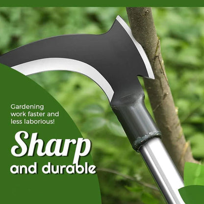 Multifunctional farmers sickle with axe