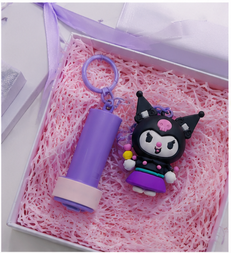 Kuromi projector keychain