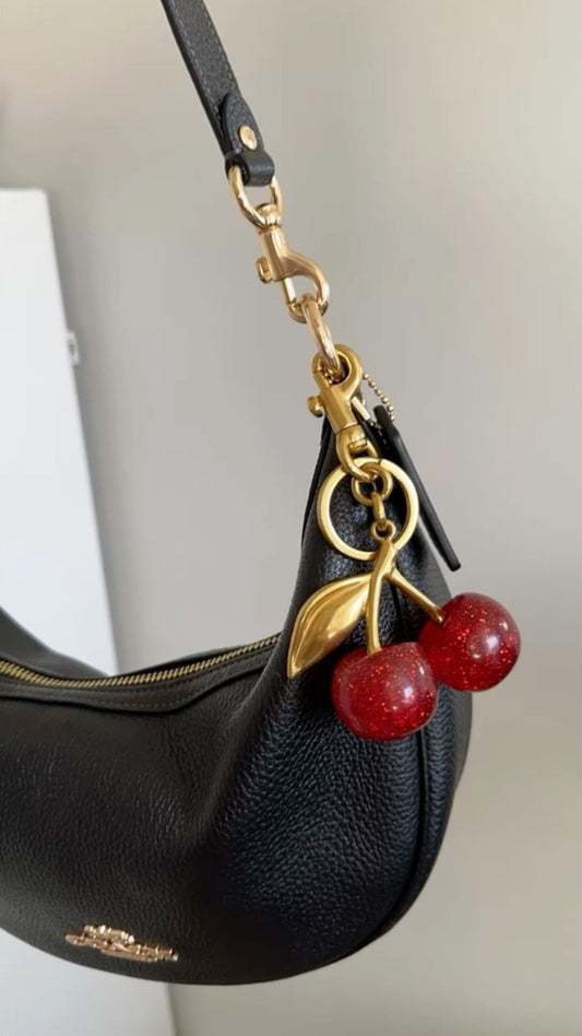 Cute Cherry Keychain 🍒