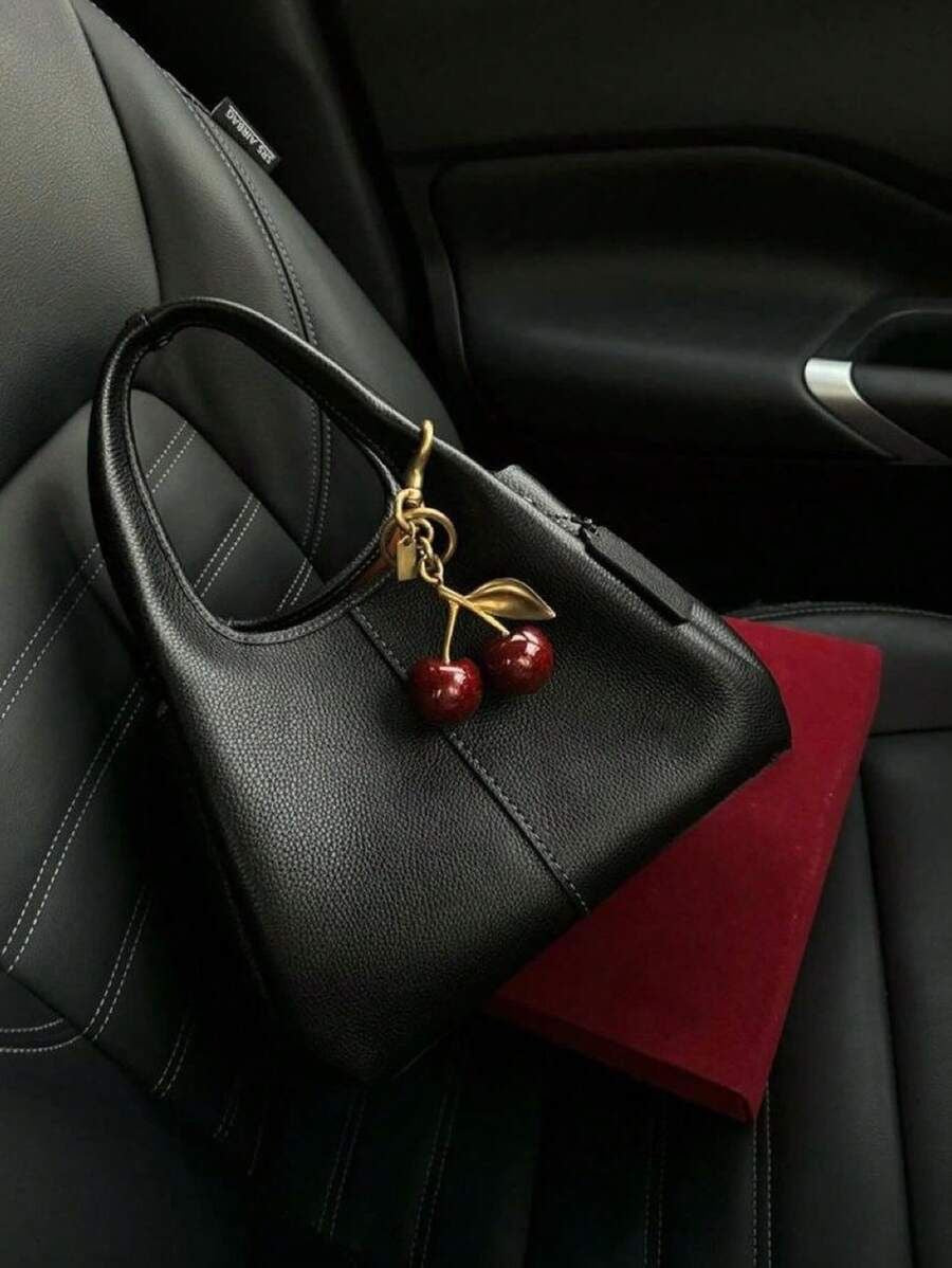 Cute Cherry Keychain 🍒