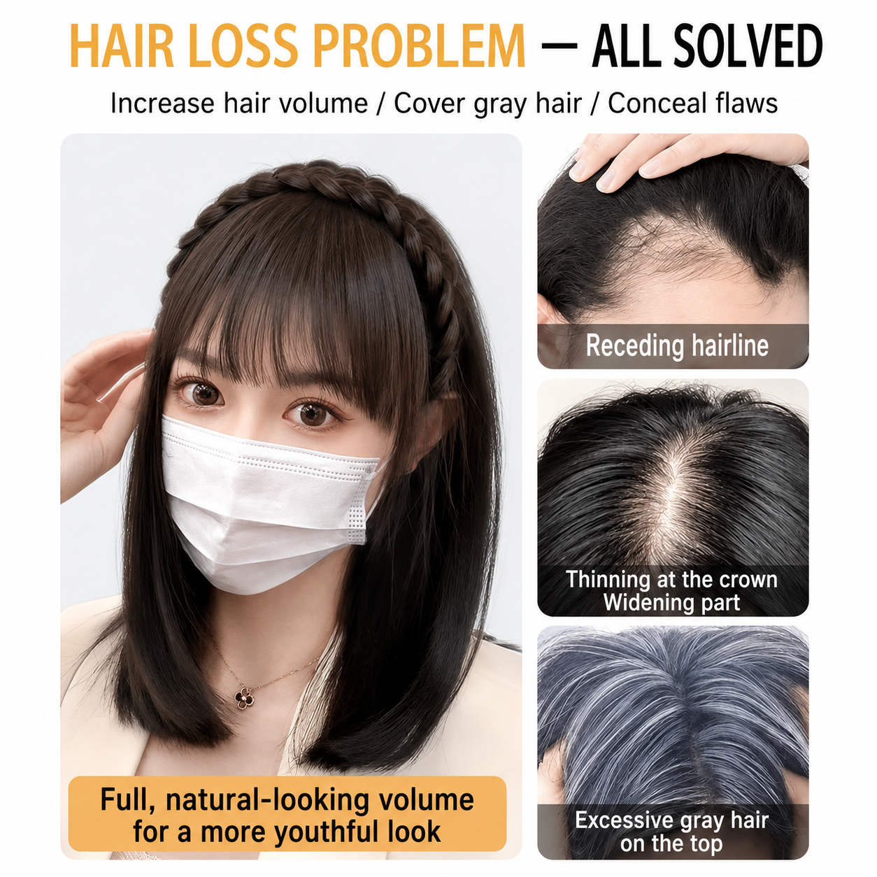 AirBangs Hair Extension