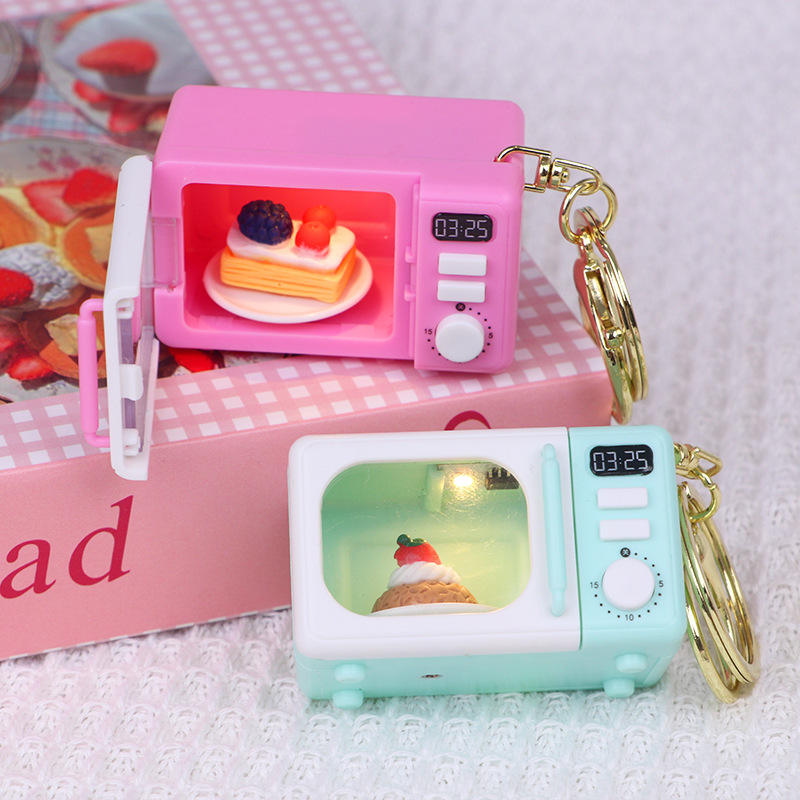 Mini Microwave Keychain