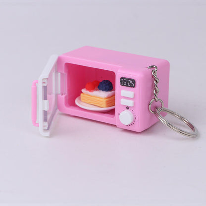 Mini Microwave Keychain