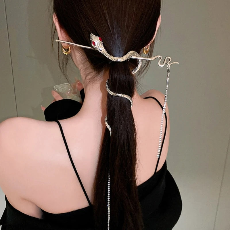 Snake Twisted Hair Pin