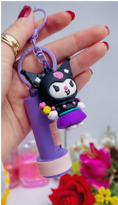 Kuromi projector keychain