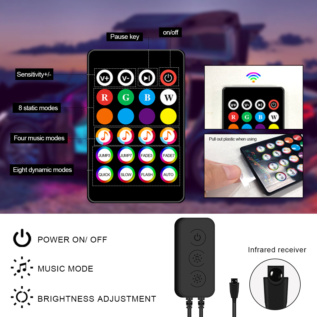 NeoGlow Interior Lights